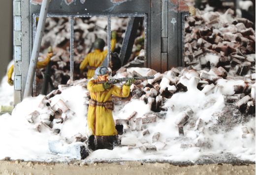 Diorama militaire : Siège de Stalingrad - 1/72 - Italeri 06193 6193