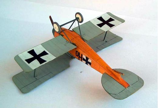 Maquette avion militaire : Albatros D I - 1:72 - Roden 001