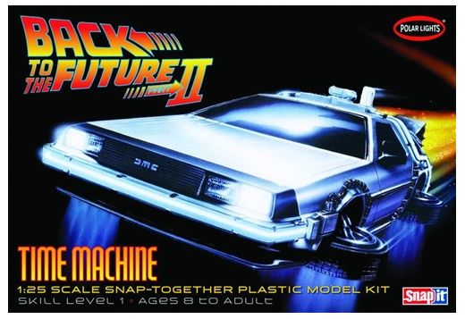 Maquette à thème : De Lorean Back to Future - 1/25 - Polar Lights 911