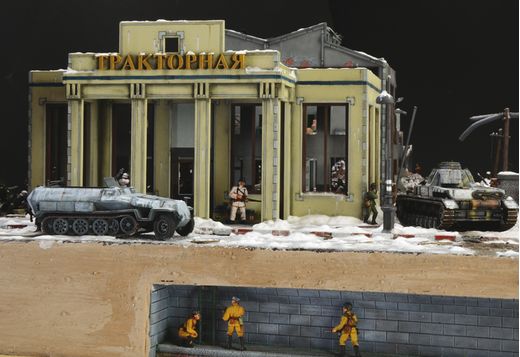 Diorama militaire : Siège de Stalingrad - 1/72 - Italeri 06193 6193