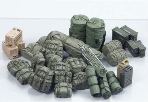 Accessoires militaires : Équipement de l'armée U.S. moderne 1/35 - Tamiya 35266