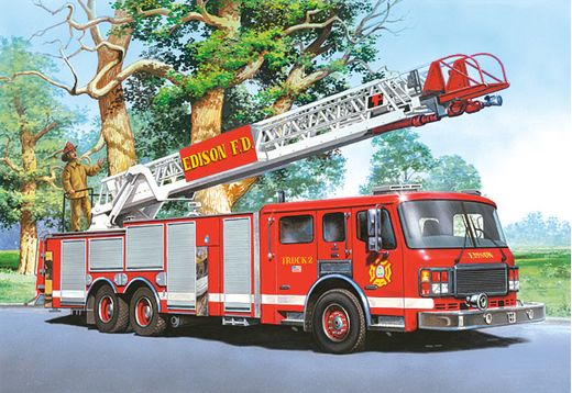 Puzzle Camions de pompiers 60 pièces - Castorland 06595