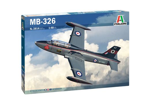 Maquette avion militaire : Aermacchi MB 326 ‐ 1:48 - Italeri 2814 02814