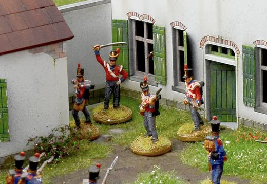 Diorama bataille militaire : Waterloo 1815 La Haye Sainte - 1/72 - Italeri 6197 06197