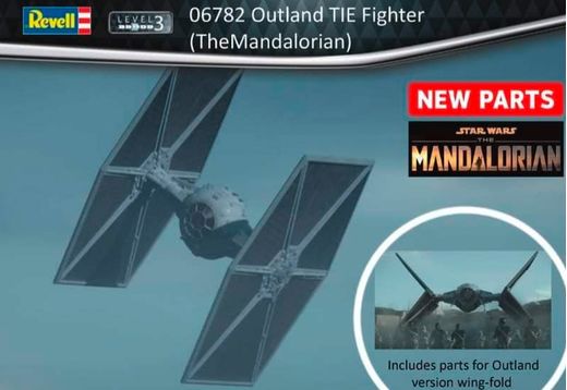 Maquette Star Wars The Mandalorian : Outland Tie Fighter - 1:65 - Revell 06782, 6782