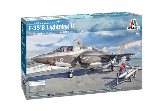 Maquette avion militaire : F-35 B Lightning II 1/48 - Italeri 2810