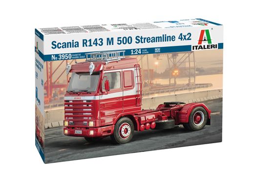 Maquette de camion : Scania R 143 M 500 Streamline 4x2 1/24 - Italeri 3950 03950