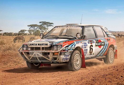 Lancia Delta HF 16v Safari Rally au 1/12 - Italeri 4720
