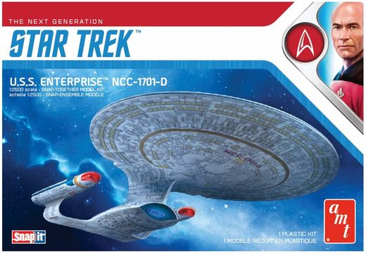 Maquette AMT - USS Enterprise Snap Kit 1/2500 - AMT 1126