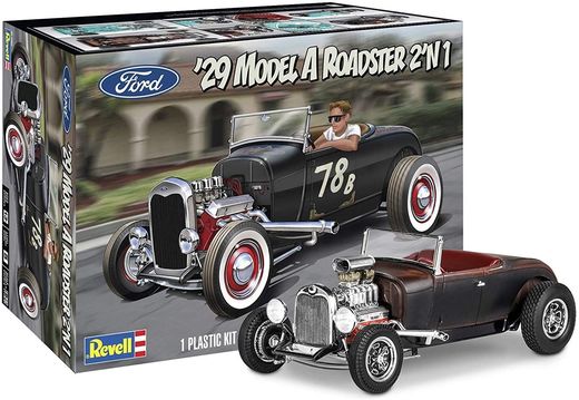 Maquette Monogram 1929 Ford Model A Roadster - 1:25 - Revell 14463
