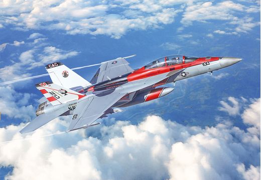 Maquette avion : F/A-18F Super Hornet U.S. Navy Special Colors 1/48 - Italeri 2823