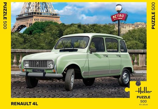 Puzzle 500 pièces - Renault 4L - Heller 20759