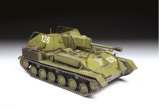 Maquette militaire : Canon automoteur SU-76 1/35 - Zvezda 3662