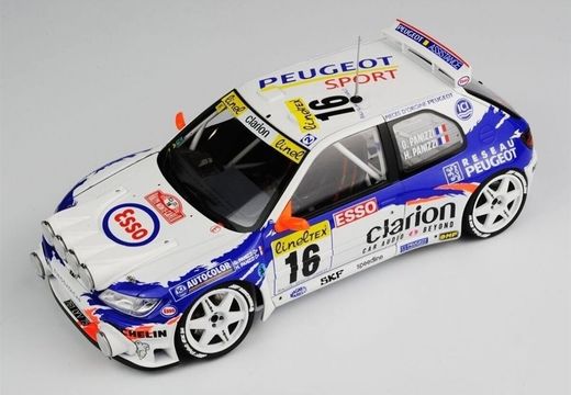 Maquette voiture : Peugeot 306 Maxi EVO2 1/24 - Beemax 24026