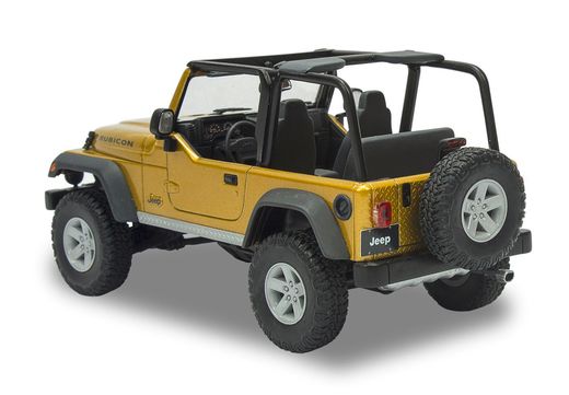 Maquette de voiture de collection : Jeep Wrangler Rubicon - 1/25 - Revell US 14501