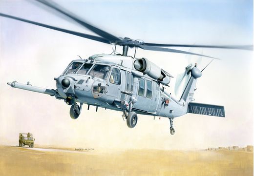Maquette hélicoptère : MH - 60K Blackhawk Soa 1/48 - Italeri 2666