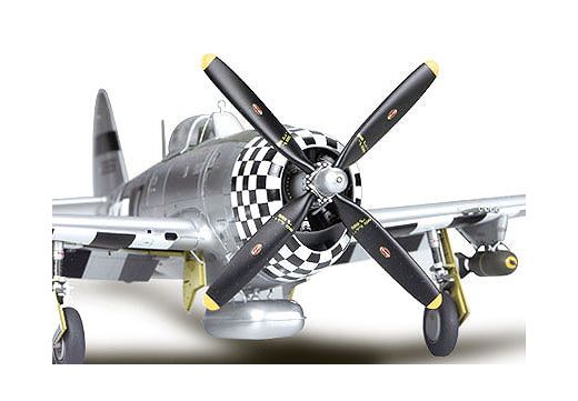 Maquette d'avion militaire : Republic P-47D Thunderbolt Bubbletop - 1:48 - Tamiya 61090F
