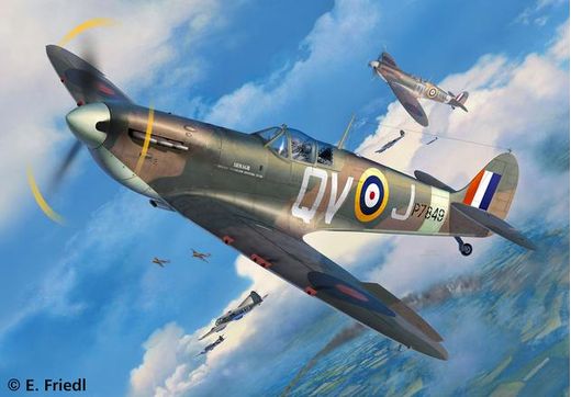 Maquette avion militaire Spitfire Mk I/II - 1:32 - Revell 03986