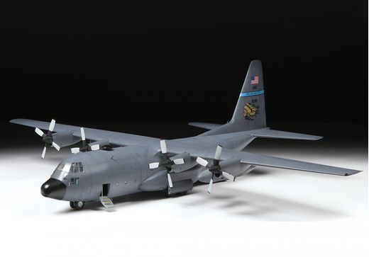 Maquette d'avion militaire : C-130H Hercules - 1/72 - Zvezda 07321 7321