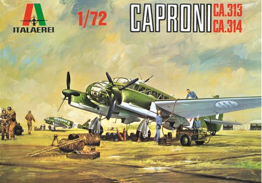 Maquette avion militaire : Caproni Ca.313/314 Vintage Edition 1/72 - Italeri 0106