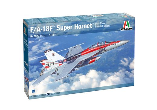 Maquette avion : F/A-18F Super Hornet U.S. Navy Special Colors 1/48 - Italeri 2823