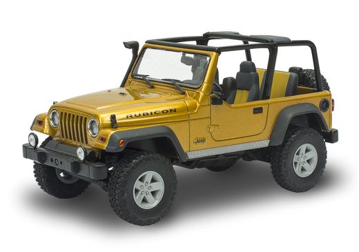 Maquette de voiture de collection : Jeep Wrangler Rubicon - 1/25 - Revell US 14501