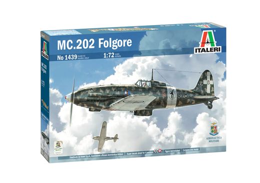 Maquette avion : MC.202 Folgore - 1/72 - Italeri 1439 01439