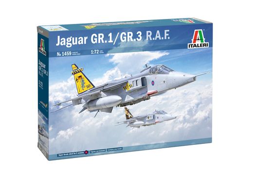 Maquette avion américain : Jaguar GR.1/GR.3 RAF - 1:72 - Italeri 1459 01459