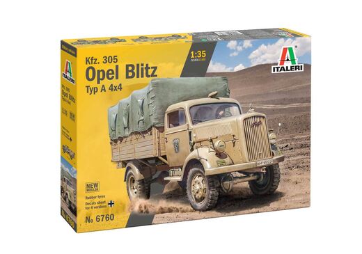 Maquette véhicule militaire : Kfz. 305 Opel Blitz Typ A 4x4 1/35 - Italeri 6760
