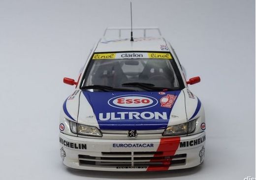 Maquette voiture Peugeot 306 Maxi Montecarlo 1996 1:24 - Nunu 24009