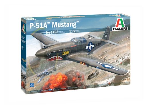 Maquette P-51A Mustang 1/72 - Italeri 1423