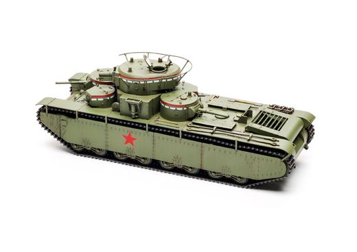 Maquette militaire : Char Lourd T‐35 - 1/72 - Zvezda 5061