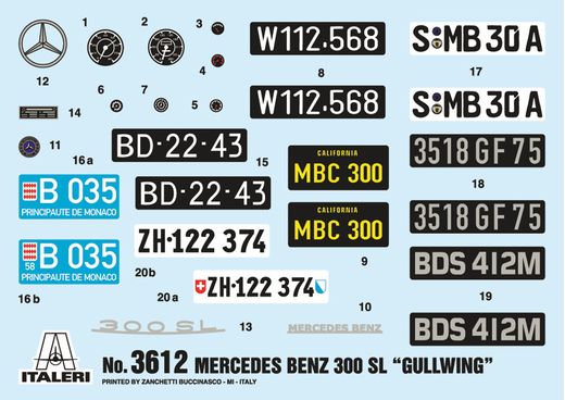 decals italeri 3612