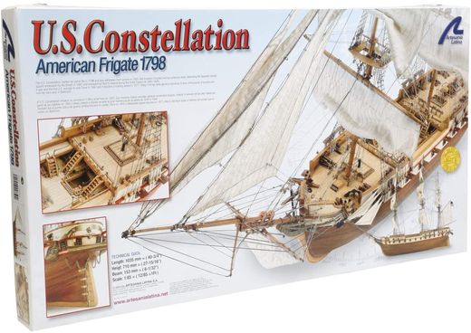 Maquette Bateau en Bois US Constellation 1/85 - Artesania Latina 22850