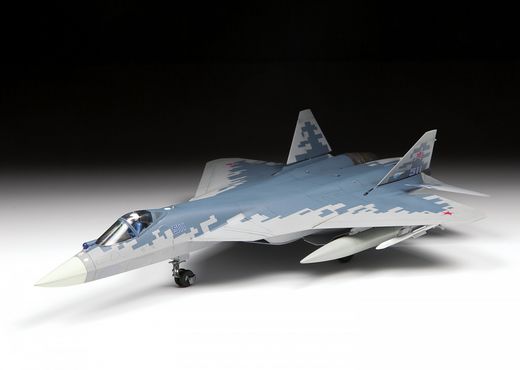 Maquette d'avion militaire : Sukhoï Su-57 - 1/72 - Zvezda 7319 07319