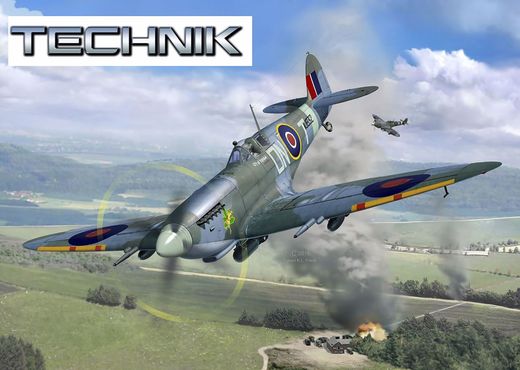 Maquette avion : Supermarine Spitfire Mk.IXc - 1:32 - Revell 0457, 457 - france-maquette.fr