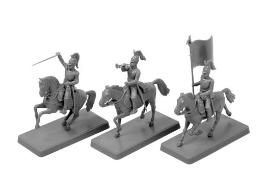 Figurines soldats : État major Dragons français - 1/72 - Zvezda 06818