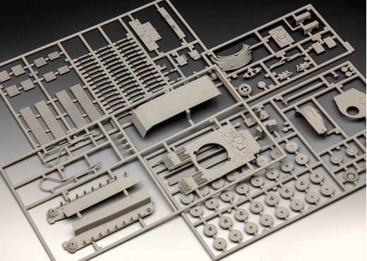 Maquette char d'assaut : PzKpfw VI Ausf. H TIGER - 1/72 - Revell 03262