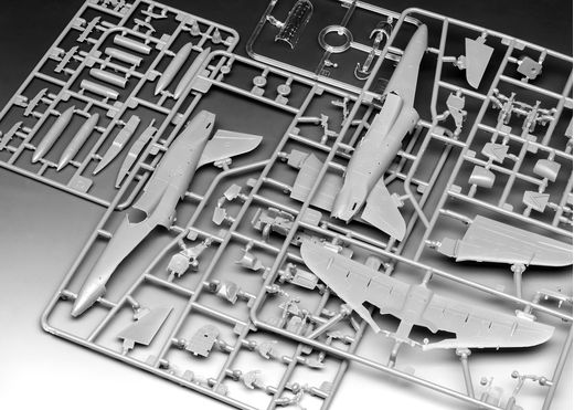 Maquette militaire : Model Set BAE Hawk T.1 1:72 - Revell 64970 - france-maquette.fr