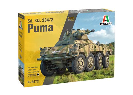 Maquette militaire : Sd.Kfz.234/2 Puma - 1:35 - Italeri 6572 06572