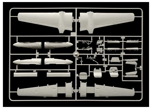 Maquette d'avion militaire : A-26B Invader 1/72 - Italeri 1274