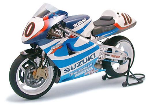 Maquette moto : Suzuki RG 250 Full Options - 1/12 - Tamiya 14081