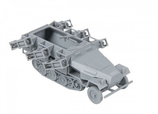 Maquette militaire : Sd.Kfz.251/1 Ausf.B Stuka zu Fuss - 1/100 - Zvezda 6243 06243