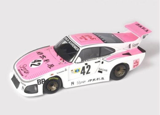 Maquette voiture de course : Porsche 935 K3 '80 LM -  1:24 - Nunu 24029