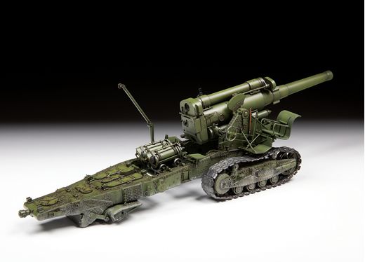 Maquette artillerie soviétique : M193 (B-4) 203 MM Howitz 1/35 - Zvezda 3704