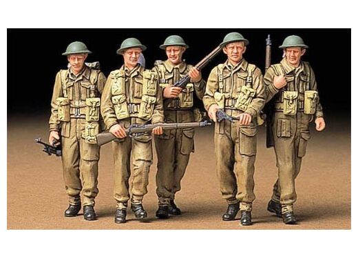 Figurines militaires : Patrouille Britannique 1/35 - Tamiya 35223