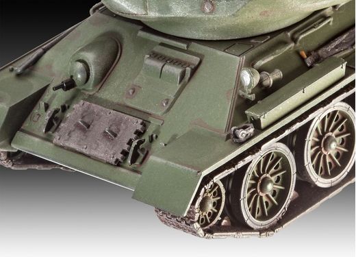 Maquette char d'assaut : T-34/85 - 1/72 - Revell 03302