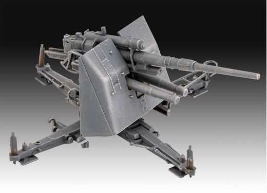 Maquette militaire : 8,8 Cm Flak 37 + Sd.Anh.202 1:72 - Revell 03325, 3325