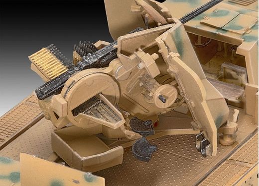 Maquette véhicule militaire : sWS Flak Sfl. avec 3,7cm Flak 1/72 - Revell 03293 3293