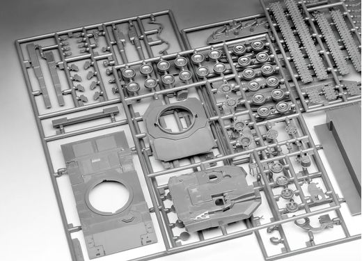 Maquette char : Model set Char Leclerc T5 1/72 - Revell 63341